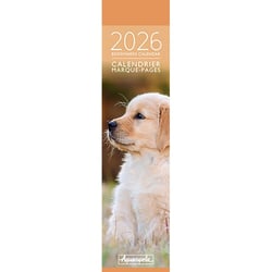 Calendrier marque-pages 2026 Pictura - Photo chiots