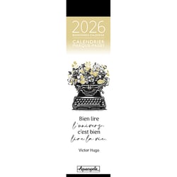 Calendrier marque-pages 2026 Pictura - Illustration mot pour mot
