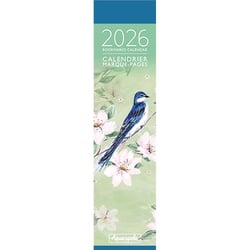 Calendrier marque-pages 2026 Pictura - Illustrations oiseaux