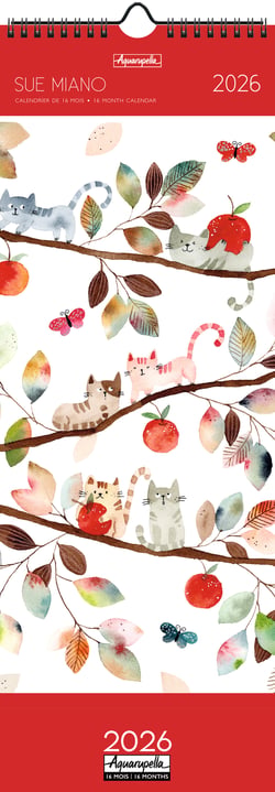 Calendrier mural 2026 Pictura - Sue Miano