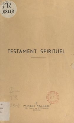 Testament spirituel