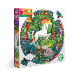 Puzzle 500 pièces - Unicorn Garden - Eeboo