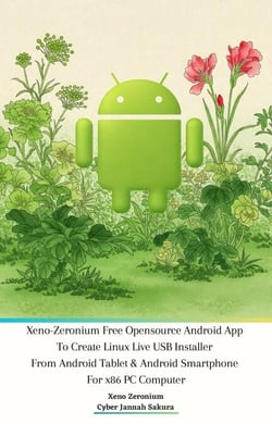 Xeno Zeronium Free Opensource Android App To Create Linux Live USB Installer From Android Tablet &amp; Android Smartphone For x86 PC Computer