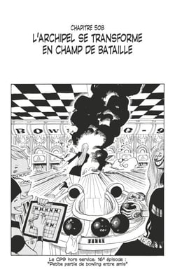 One Piece édition originale - Chapitre 508 - L'archipel se transforme en champ de bataille