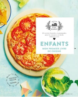 Enfants, mon premier livre de cuisine - 65 recettes fastoches et gourmandes pour les cuisiniers  en herbe, élaborées avec amour