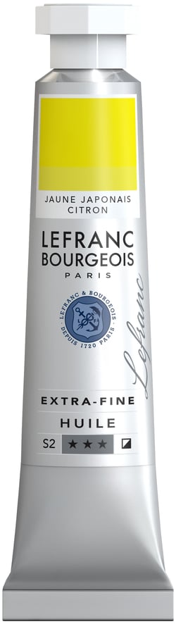 Peinture à l'huile extrafine - 20ml - jaune japonais citron
