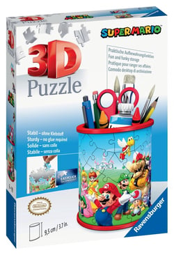 Puzzle 3D - Pot à crayon Super Mario