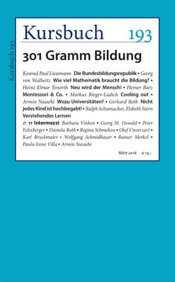 Kursbuch 193 - 301 Gramm Bildung