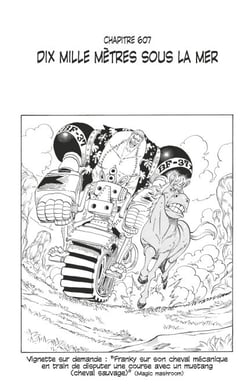 One Piece édition originale - Chapitre 607 - Dix mille mètres sous la mer