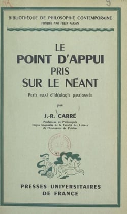 Le point d'appui pris sur le néant - Petit essai d'idéologie passionnée