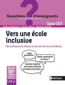 Ebook -Vers une école inclusive - Questions d'enseignants - 2020 - Des pratiques de classe au service de tous les élèves