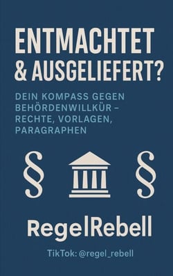 REGELREBELL - Ausgeliefert &amp; Entmachtet - Das Buch gegen Behördenwillkür: Aufklärung, Tipps &amp; über 20 Mustervorlagen für Betroffene von Jugendamtsverfahren