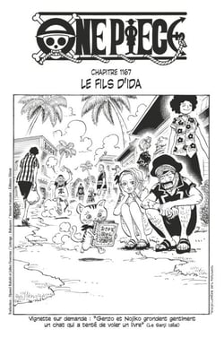 One Piece édition originale - Chapitre 1167 - Le fils d'Ida