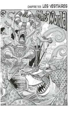 One Piece édition originale - Chapitre 703 - Les vestiaires