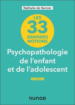 33 grandes notions de psychopathologie de l'enfant et de l'adolescent - 2e éd.