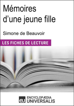 Mémoires d'une jeune fille rangée de Simone de Beauvoir - Les Fiches de lecture d'Universalis