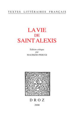 La Vie de saint Alexis