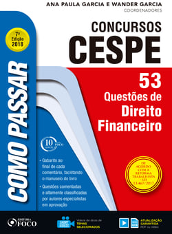 Como passar em concursos CESPE: direito financeiro - 53 questões de direito financeiro