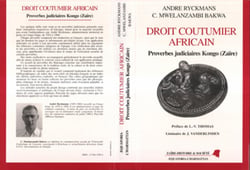 Droit coutumier africain - Proverbes judiciaires Congo
