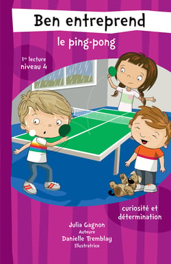 Ben entreprend le ping-pong