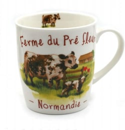 Mug pré fleuri - Normandie
