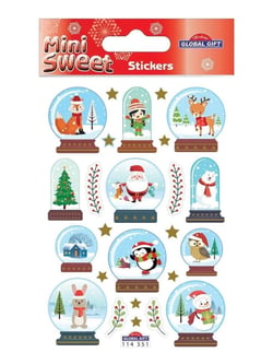 Stickers mini Global Gift - Sweet Noël - 8x12cm