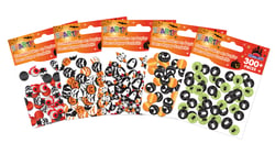 Ensemble de confettis décoratifs en papier Global Gift - Halloween - Produit vendu à l'unité