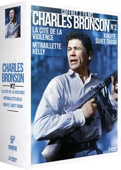 Charles Bronson - Coffret n°2 : La Cité de la violence + Mitraillette Kelly + Kinjite : Sujet tabou