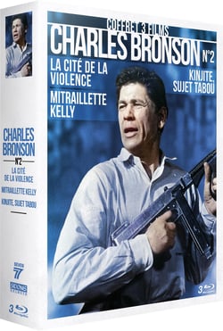 Charles Bronson - Coffret n°2 : La Cité de la violence + Mitraillette Kelly + Kinjite : Sujet tabou