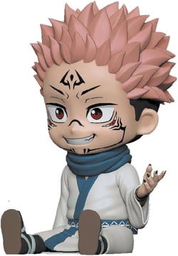 Figurine tirelire Plastoy - Jujutsu Kaisen - Sukuna 