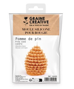 MOULE BOUGIE POMME DE PIN