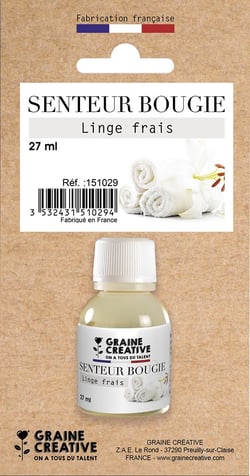 SENTEUR BOUGIE LINGE FRAIS 27