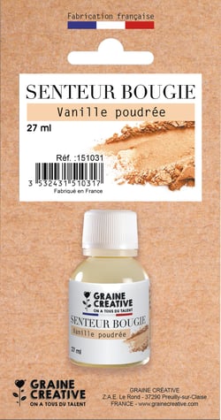 Skin senteur bougie - vanille poudrée - 27 ml