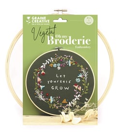 Kit broderie Graine Créative - Végétal