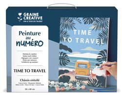 Peinture au numéro Graine Créative - Travel - 30 x 40 cm