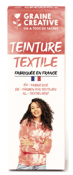 Teinture textile Graine Créative - Corail - 100 mL