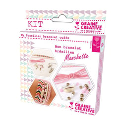 Kit bracelet brésilien - Manchette Amour