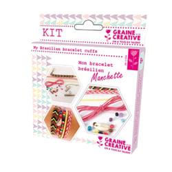 Kit bracelet brésilien - Manchette Arc en ciel