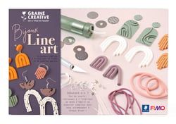 Coffret Fimo Graine Créative - Bijoux Line Art