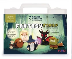 Mallette Fimo Graine Créative - Fantasy Family