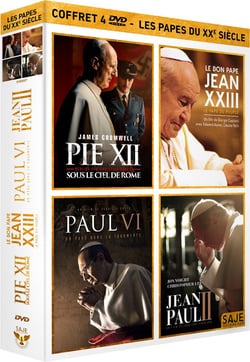 Les Papes du XXe siècle - Coffret : Pie XII - Sous le ciel de Rome + Le Bon Pape Jean XXIII, le Pape du peuple + Paul VI, un Pape dans la tourmente + Jean-Paul II