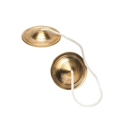 Crotales indiennes, diamètre 8 cm ; en métal - Fuzeau
