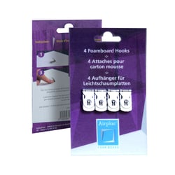 Lot de 4 attaches pour carton mousse Airplac