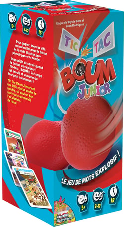 Tic Tac Boom junior - Jeu de société enfant - Zygo Matic