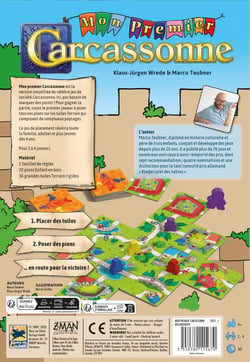 Mon premier Carcassonne - Jeu de société enfant - Zman Games