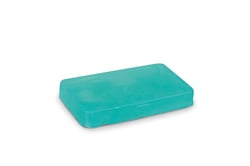 Pain de savon à mouler - 100g - vert translucide