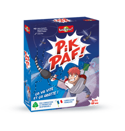 Pik Paf : ça va vite et ça gratte ! - Jeu de société enfant - Bioviva