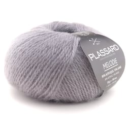 Pelote de fil à tricoter - Plassard - Mélodie - Gris moyen 11
