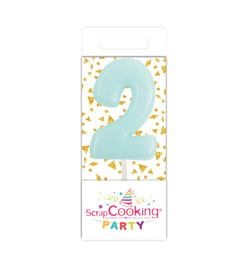 Mini bougie ScrapCooking® - 2 - Rose