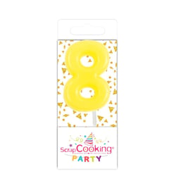 Mini bougie ScrapCooking® - 8 - Rose